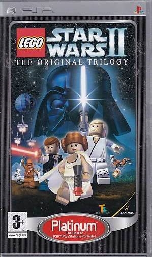 Lego Star Wars 2 - The Original Trilogy Platinum - PSP Spil (Genbrug)